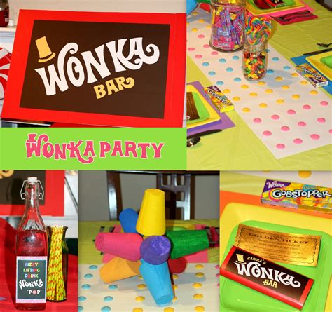 Invite and Delight: Willy Wonka Party - It's Candy Time!