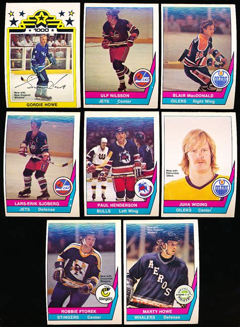 Lot Detail 1977 78 O Pee Chee WHA Hockey 27 Asst