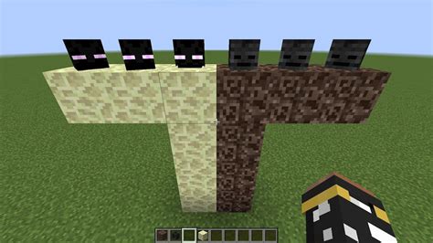 What If You Create An Ender Wither In Minecraft Youtube