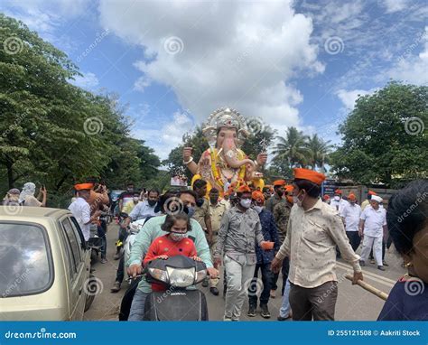 Ganesh Visarjan Which Marks The End Of The Ten Day Long Ganesh