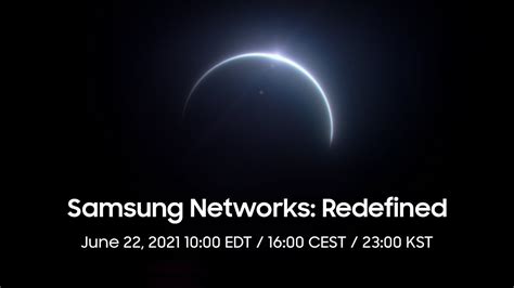 Official Teaser Samsung Networks Redefined YouTube