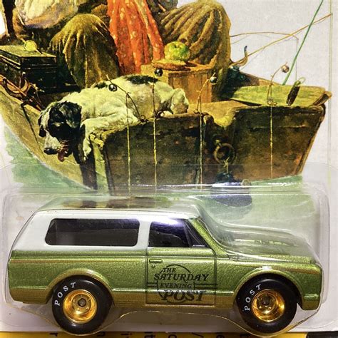 未使用に近いホットウィール シェビー ブレイザー シボレー THE SATURDAY EVENING POST Hot