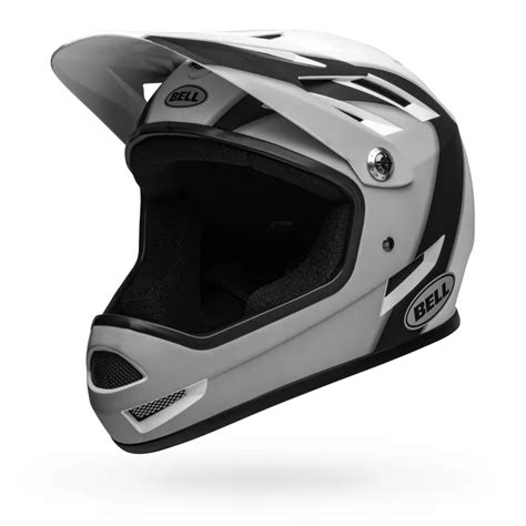 Bell Sanction Full Face Mountain Bike Helmet in Silver