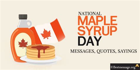 National Maple Syrup Day Wishes Images Messages, Quotes