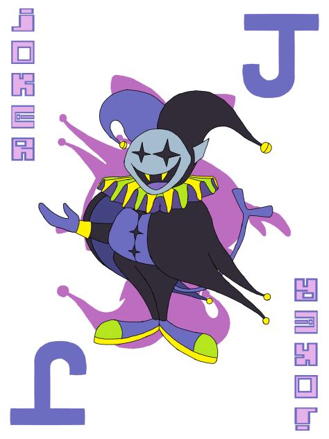 Jevil Card Ibispaint