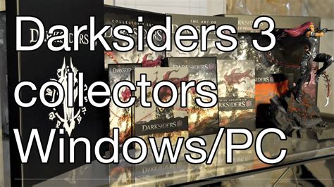 Unboxing And Close Look At Statue For Darksiders 3 Collectors Edition For Windows Pc Youtube