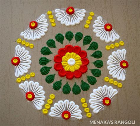 Printable Easy Rangoli Patterns