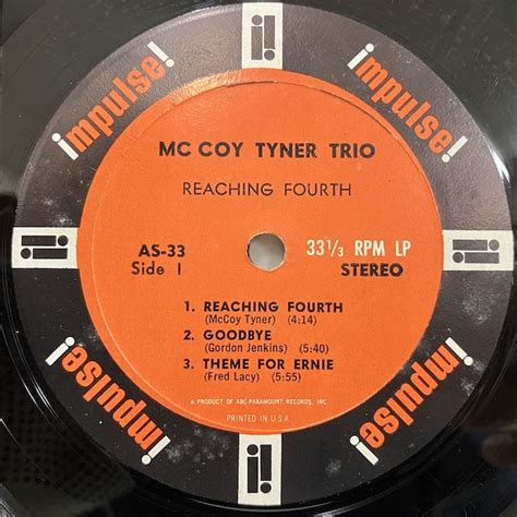 Yahoo Lp Mccoy Tyner Reaching Fourth Jj