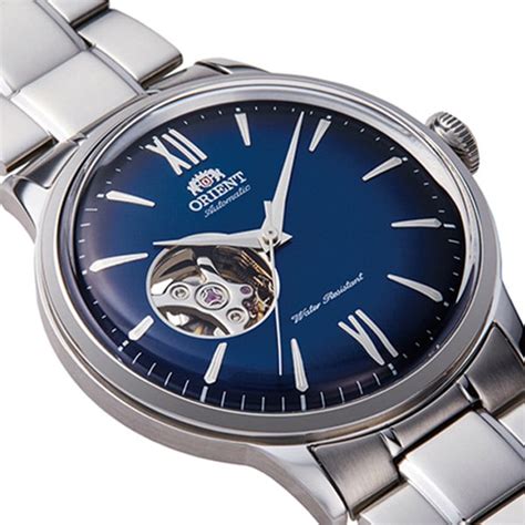 Montre Orient Bambino Open Heart Ra Ag L Automatique