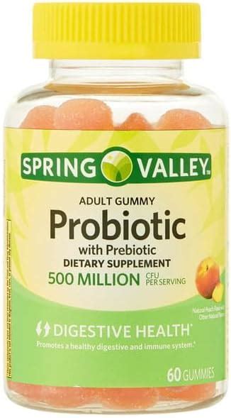 Amazon Ikj Bacillus Coagulans Probiotic Supplement Gummies Peach