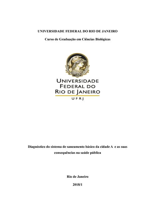 Prova 5 Maio 2018 Respostas UNIVERSIDADE FEDERAL DO RIO DE JANEIRO