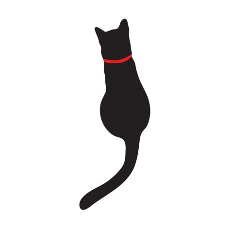 black cat on the transparent background 37073022 PNG