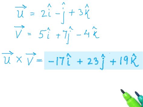 Come Calcolare Il Prodotto Vettoriale Di Due Vettori