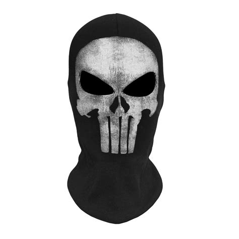 Punisher Mask Balaclava Motorcycle Face Mask Motorcycle Mask Face Mask