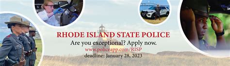 Rhode Island State Police Ri Police Jobs Entry Level Policeapp