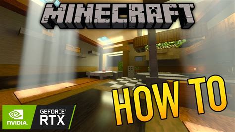 How To Get Ray Tracing In Minecraft Official Nvidia Rtx Youtube