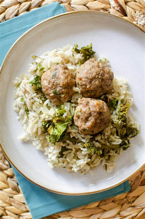 recipes meatballs and rice 4