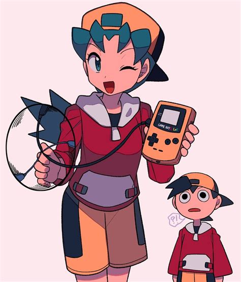 Ethan And Kris Pokemon And 1 More Drawn By Tyako089 Danbooru