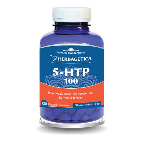 5 HTP 100 Zen Forte 120 Capsule Herbagetica Dr Max Farmacie