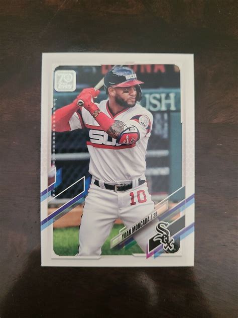 2021 Topps Series 2 Yoan Moncada 520 Chicago White Sox Ebay