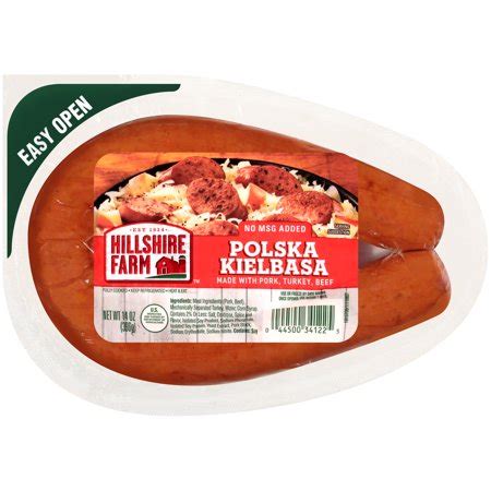 Hillshire Farm Polska Kielbasa Smoked Sausage Rope Oz Walmart