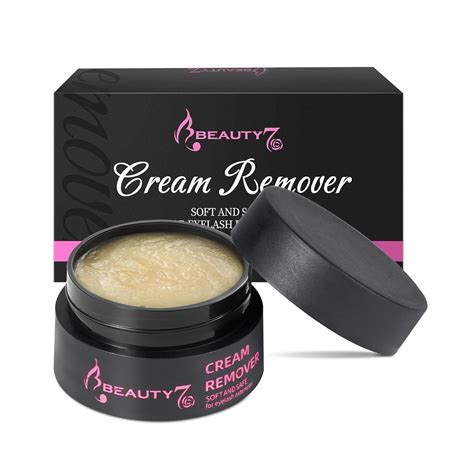 Beauty7 Crème Retrait Colle Pour Extensions de Cils 5g Crème Enlever de