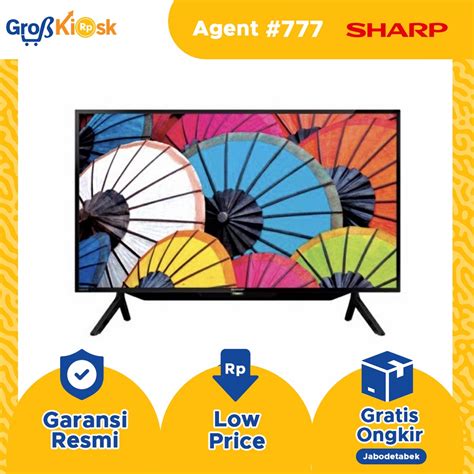 Jual SMART LED TV SHARP 32 INCH 2T C32DF1I 2K EASY Shopee Indonesia