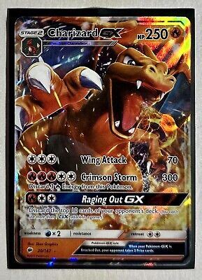 Charizard GX 20 147 Ultra Rare Pokémon TCG Burning Shadows Holo eBay