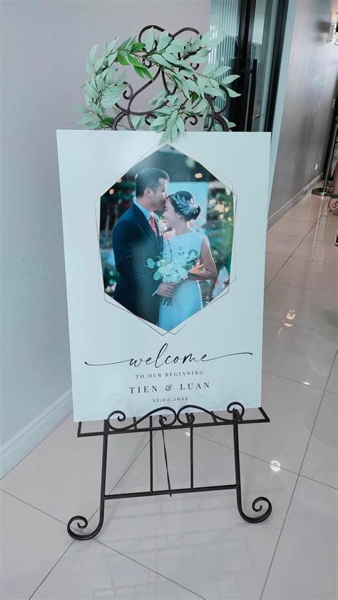 A1 Foam Board Welcome Sign With Photo Imprintz