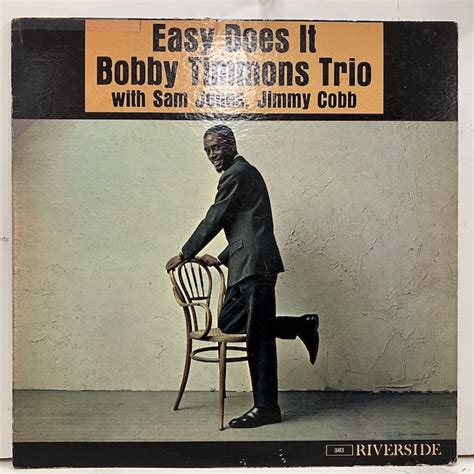 即決 JAZZ Bobby Timmons Easy Does It rlp363 j37982 米オリジナル青大Dg Mono ボビー