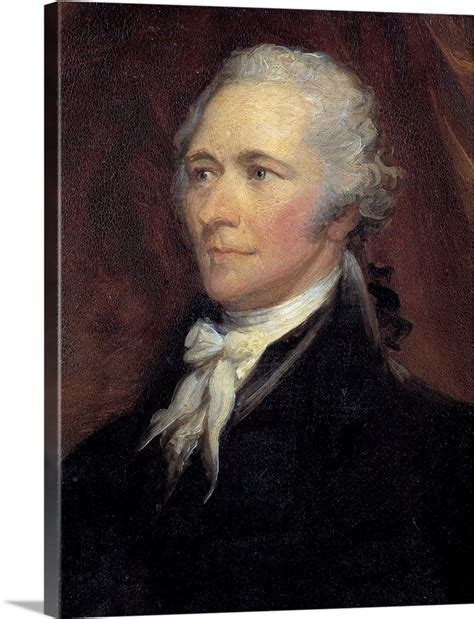 Portrait of Alexander Hamilton by George Healy Wall Art, Canvas Prints ...