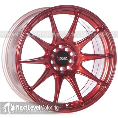 Xxr Wheels 527 18x875 5x1005x1143 Candy Red Rims Et20