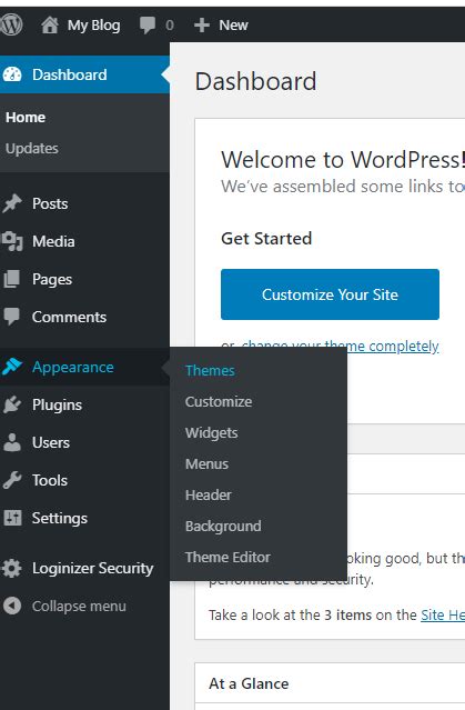 How To Install WordPress Themes Innzone Hosting