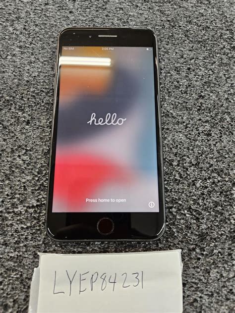 Apple Iphone Plus Unlocked Gray Gb A Lyep Swappa