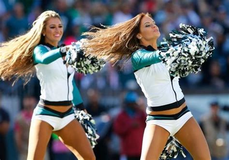 Philadelphia Eagles Cheerleaders The Sexy Squad Photo Tmz