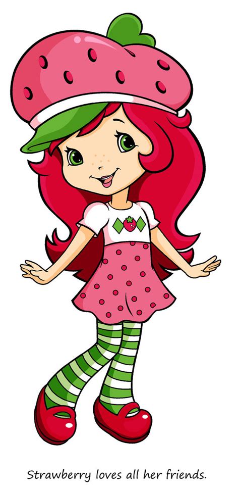 Birthday Strawberry Shortcake Clip Art Library