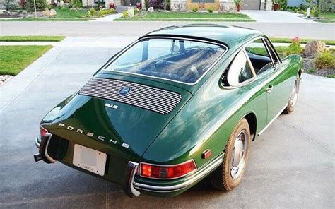 Original Irish Green 1968 Porsche 912 Barn Finds