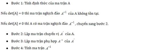 [CHUẨN NHẤT] Cách tìm ma trận nghịch đảo 2x2