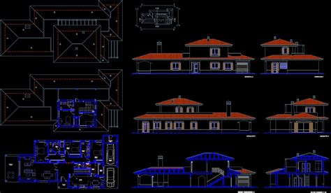 Village Dwg Section For Autocad Designs Cad