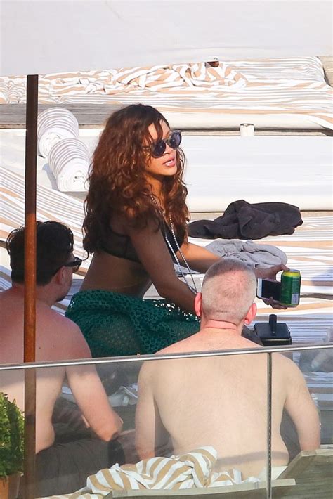 RIHANNA And CARA DELEVINGNE In Bikinis In Rio De Janeiro 09 27 2015