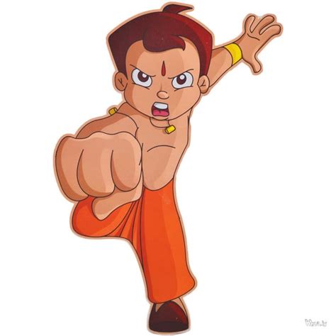 Amazing Chhota Bheem Fight HD Cartoon Wallpaper