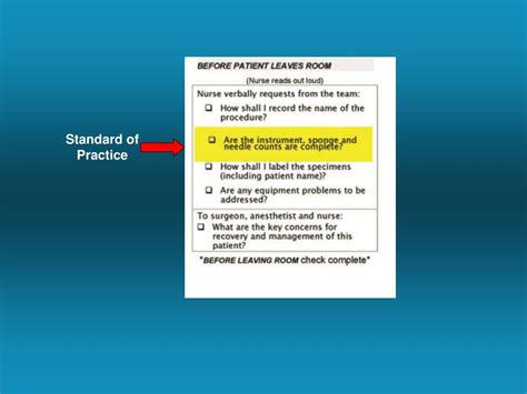 Ppt The Who Surgical Safety Checklist Powerpoint Presentation Free