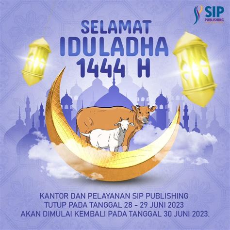 Selamat Hari Raya Idul Adha 1444 H Sip Publishing