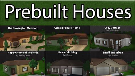 Bloxburg Starter House Dimensions