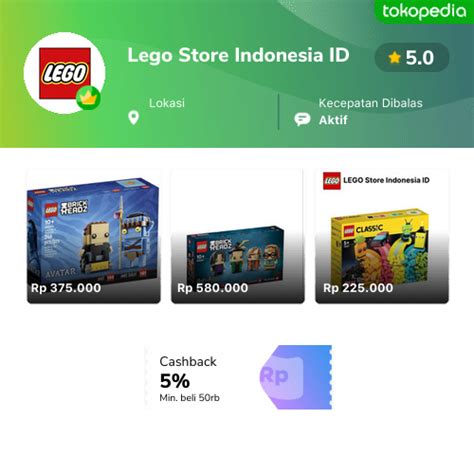 Toko Lego Store Indonesia Id Online Produk Lengkap And Harga Terbaik