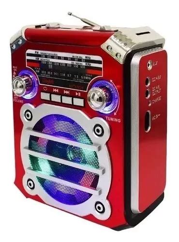 Radio Am Fm Vintage Con Linterna Luz Led Rgb Buytiti Mebuscar México