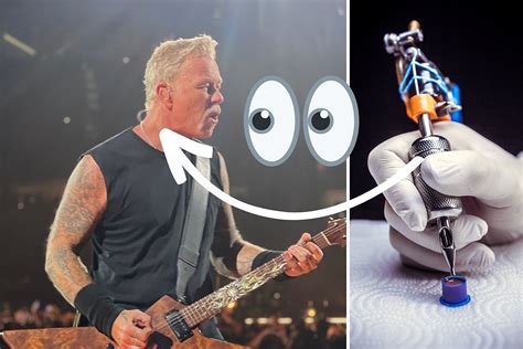 Metallica's James Hetfield Just Got a New Neck Tattoo - Photos | Flipboard