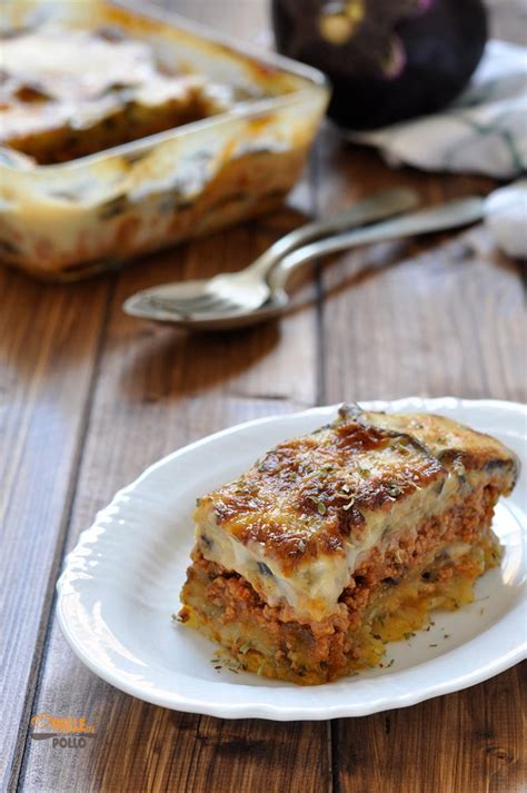 Moussaka Greca Con Melanzane Ricetta Semplice E Gustosissima