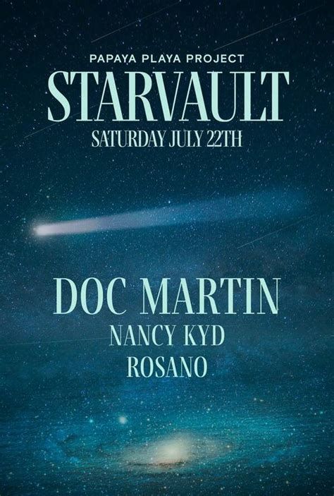 Doc Martin Starvault Papaya Playa Tulum TULUM PARTY