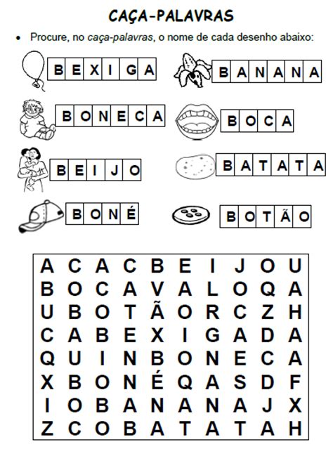 Palavras Com As Silabas Ba Be Bi Bo Bu - ATIVIDADES PARA EDUCADORES: Ortografia: Palavras com as sílabas BA-BE ...